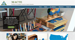 Desktop Screenshot of macte.org